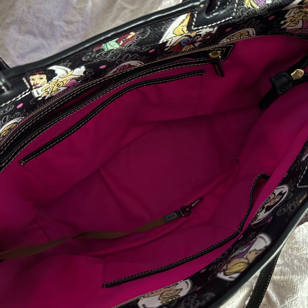 Disney Princess Black Tote Bag - Picture 4 of 5